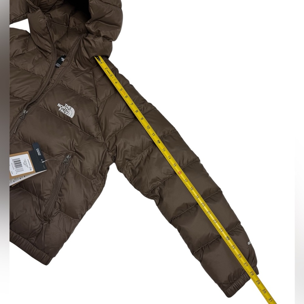 The North Face Brown Hooded Puffer Jacket NWT - Picture 7 of 16